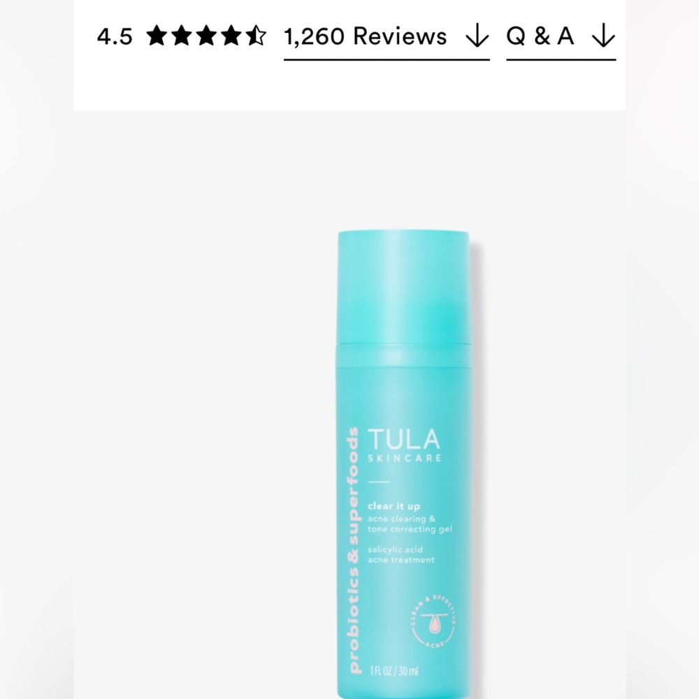 Tula Skincare Clear It Up Acne gel